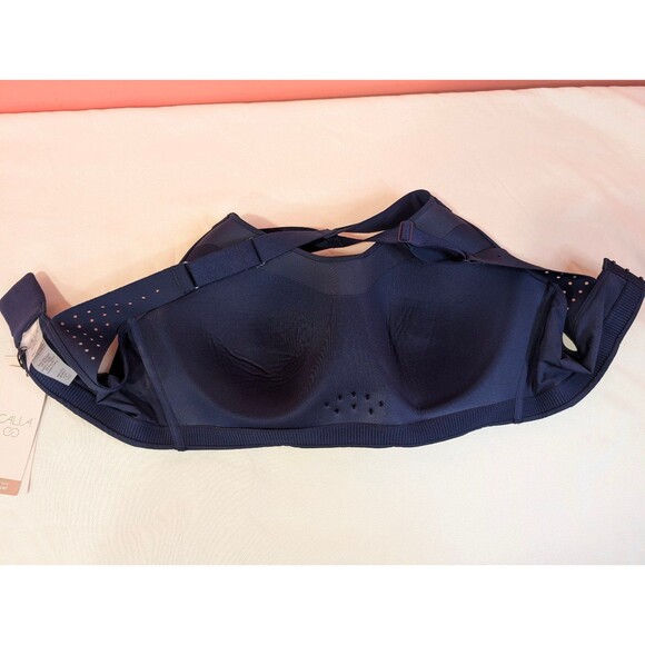 Women's Calia High Support Empower Sports Bra Opulent Blue 36D - Picture 3 of 6
